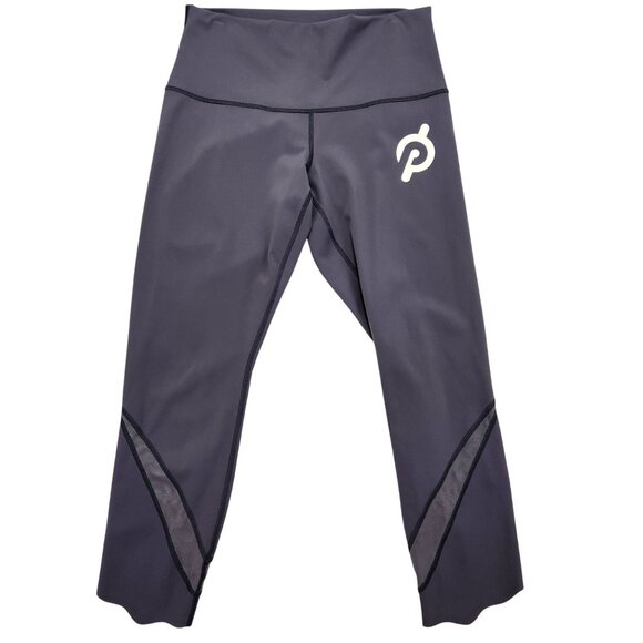 Lululemon Tights Peloton Wunder Crop II Roll Down Scallop Luxtreme 24” Women's 8 - Picture 4 of 11